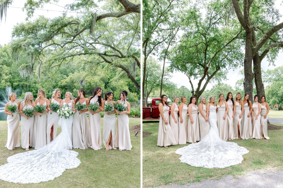 bridesmaids bouquets charleston wedding