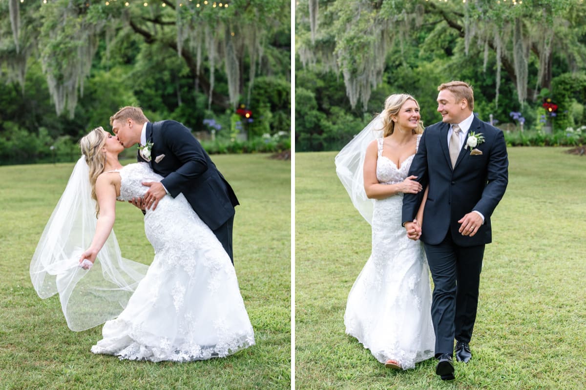 candid bride groom laughing charleston wedding