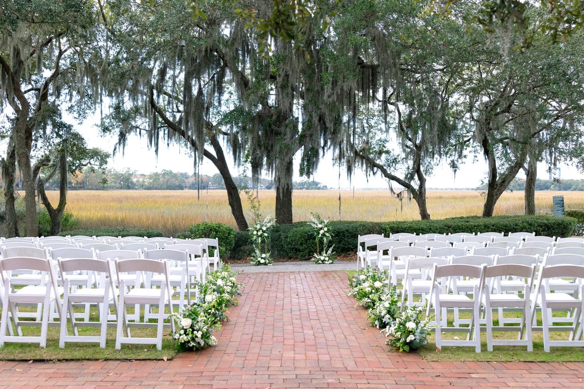 ceremony spot charleston wedding