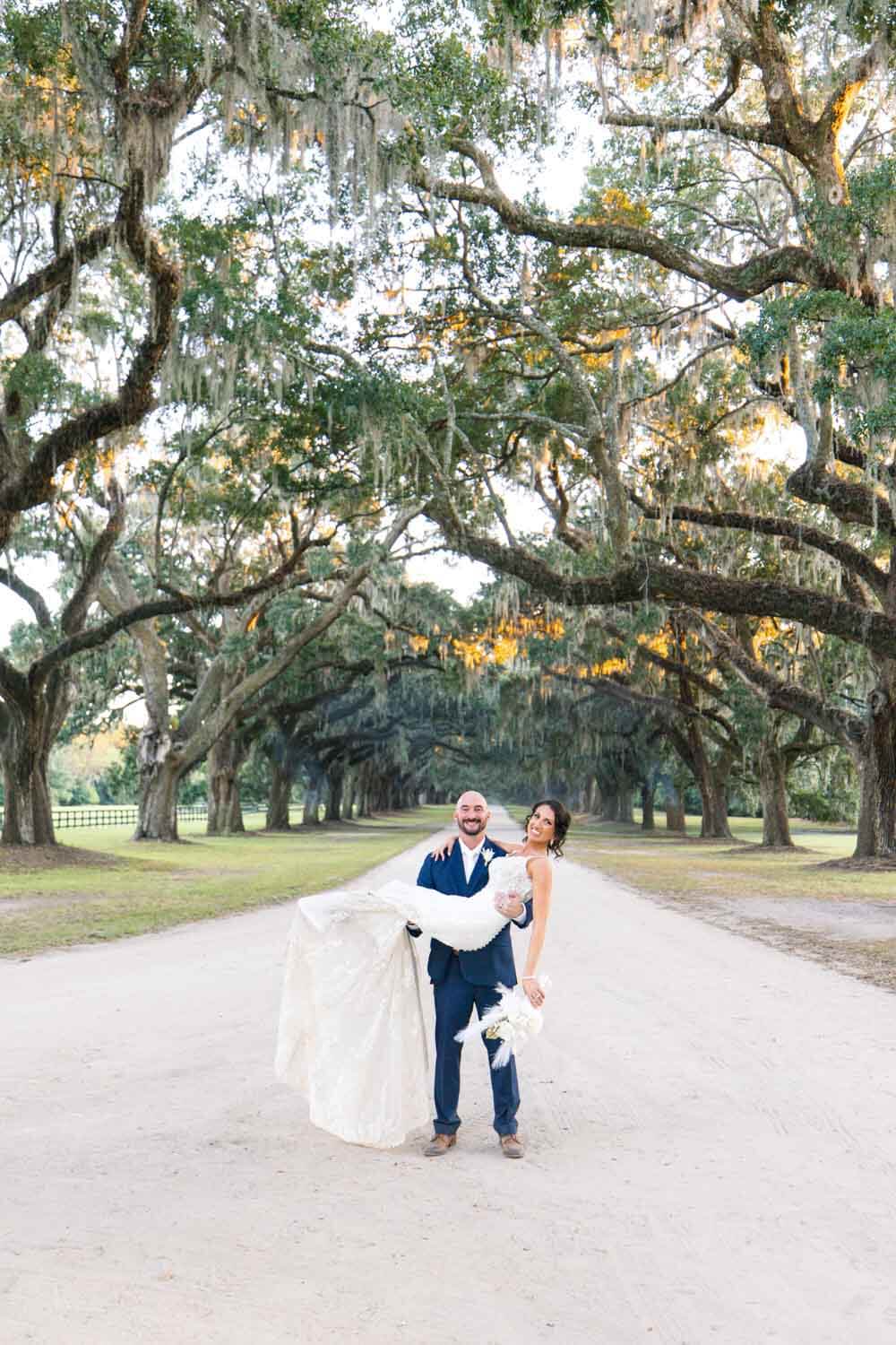 charleston wedding photographers boone hall plantation