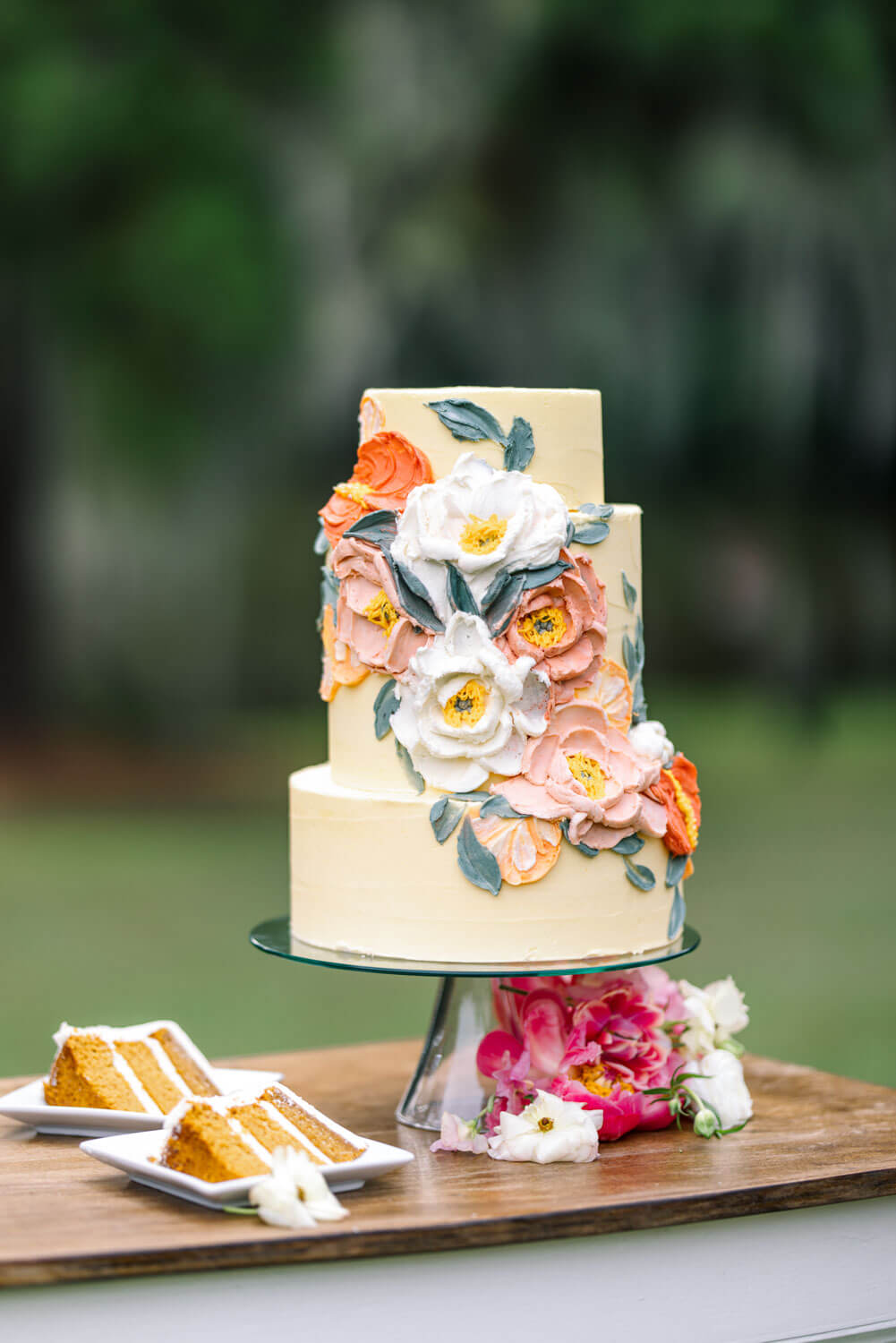 charleston wedding photographers wedding cake