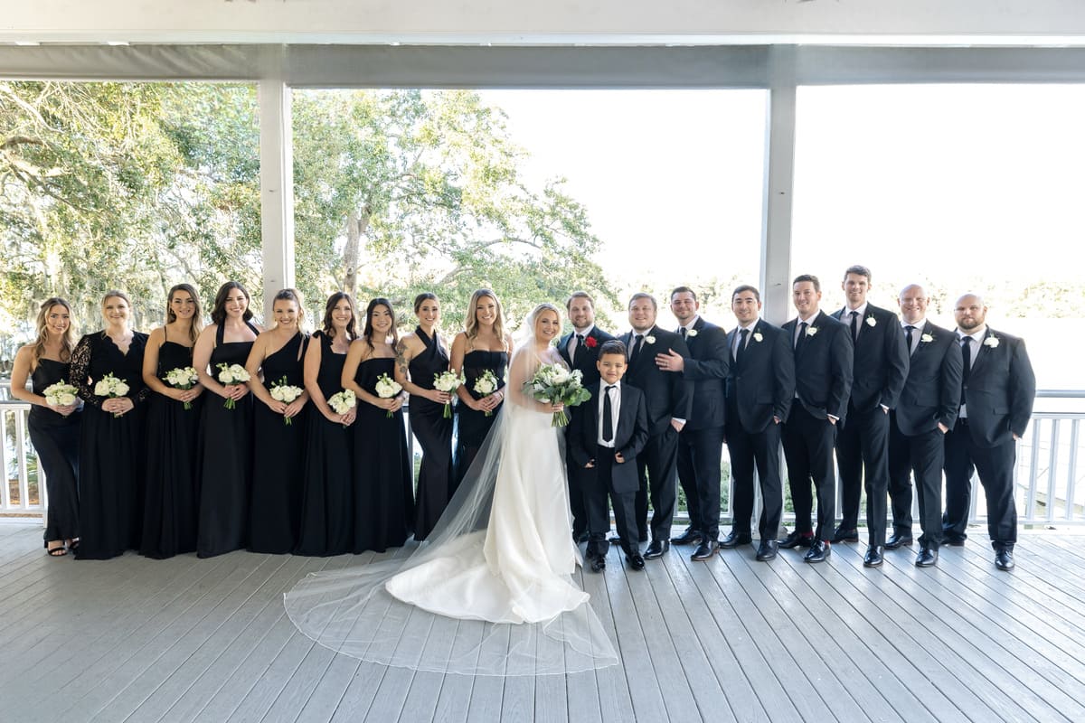 classic trolley charleston wedding creek club