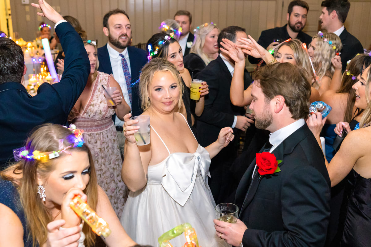 dancing at reception charleston wedding