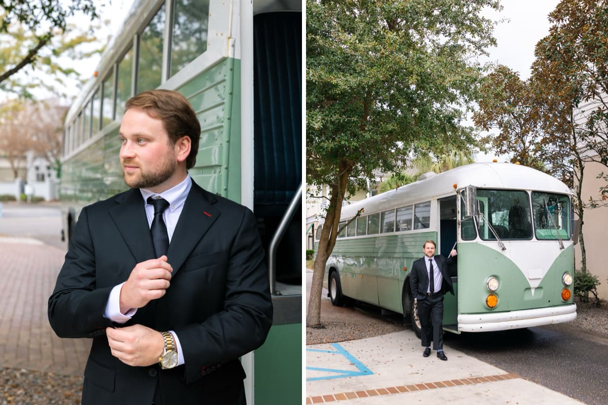 groom and dog charleston wedding photographer