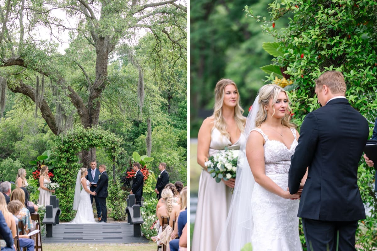 groom reaction bride charleston wedding