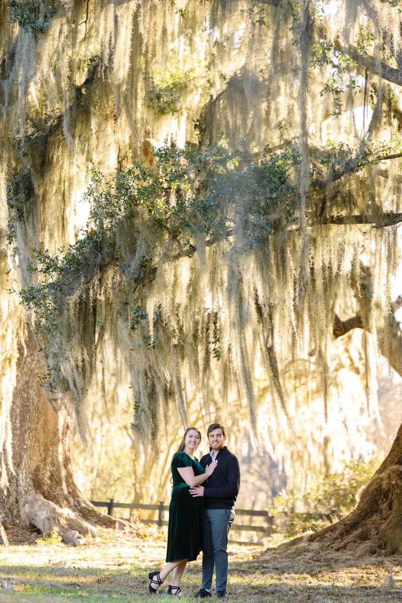 Engagement at Magnolia Plantation and Gardens