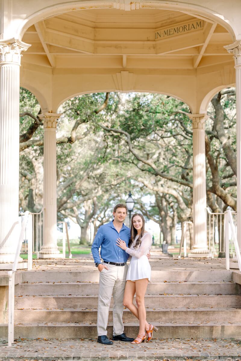 Engagement at White Point Garden