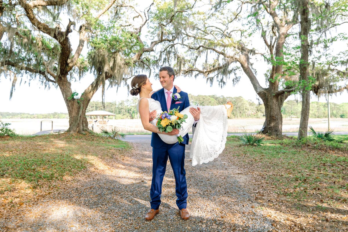 a whitehouse wedding elopement charleston