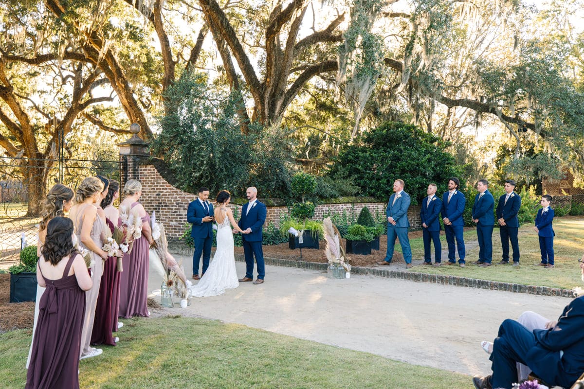 bridal bouquet photos wedding boone hall charleston