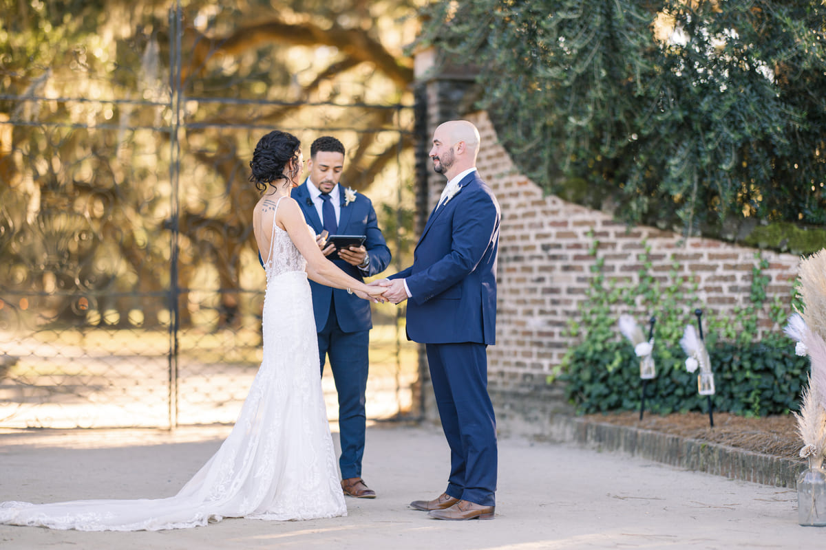 champagne toast wedding boone hall charleston photographer