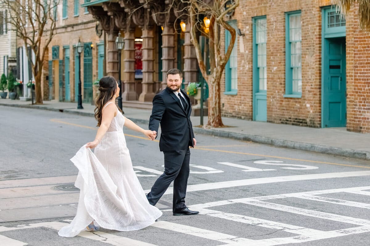 charleston elopement photographer philadelphia alley