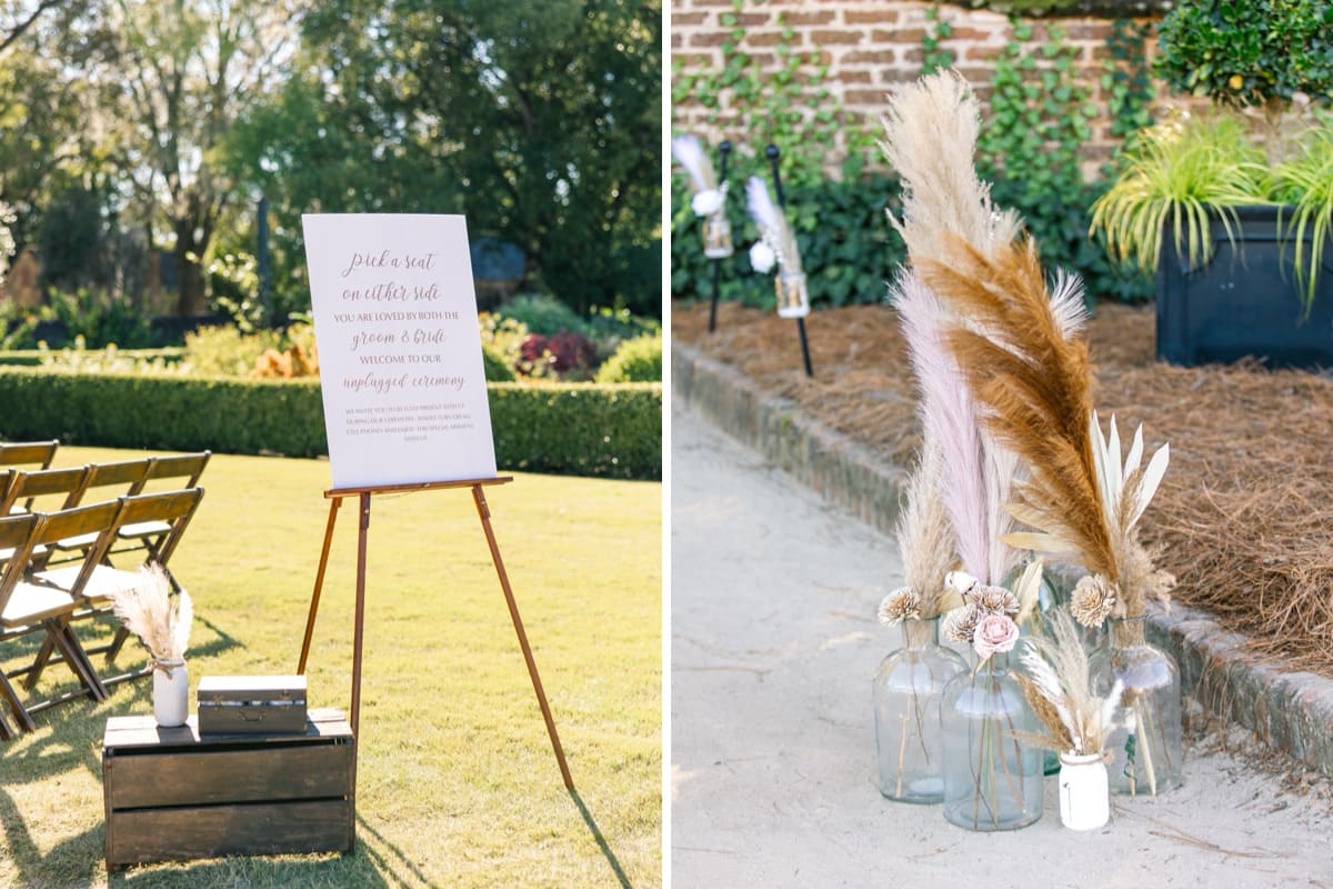 groom reaction wedding boone hall charleston photographer