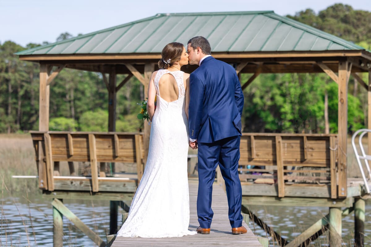 lowcountry elopement marsh view