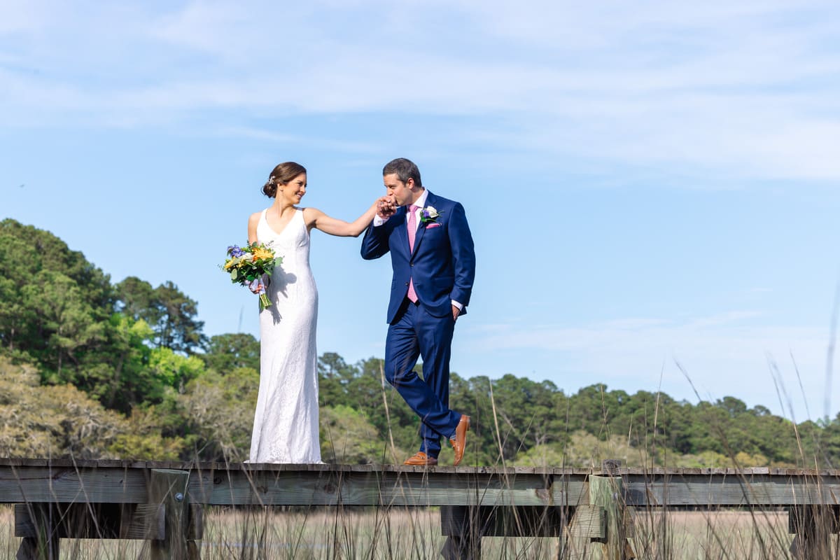 romantic couple swing photo charleston