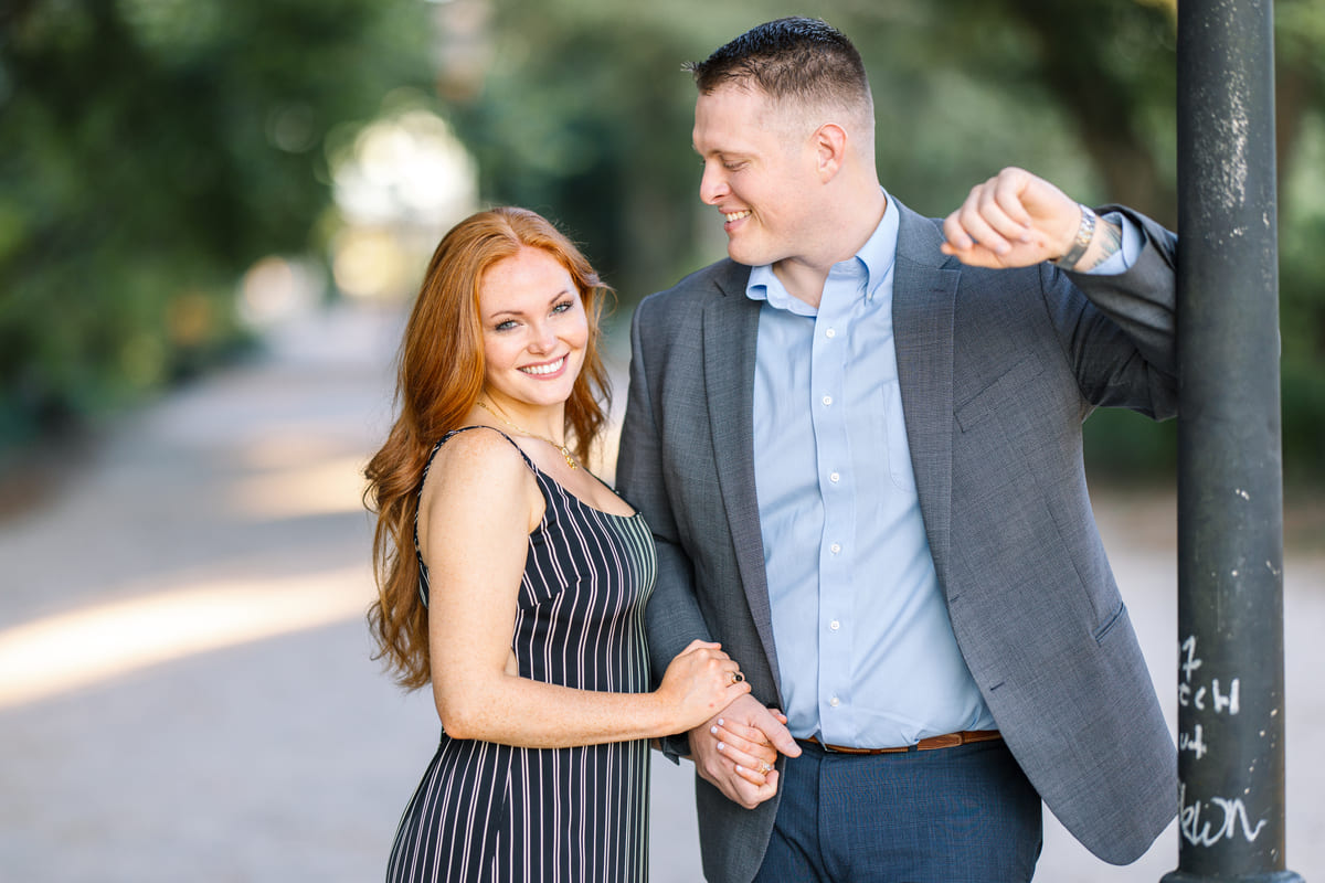 charleston engagement photographer hampton park