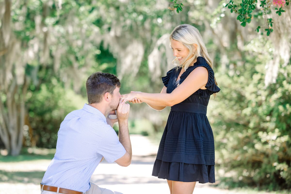 charleston engagement photography hampton park