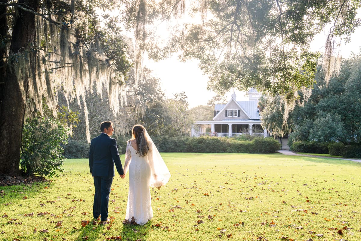 intimate ceremony magnolia plantation charleston