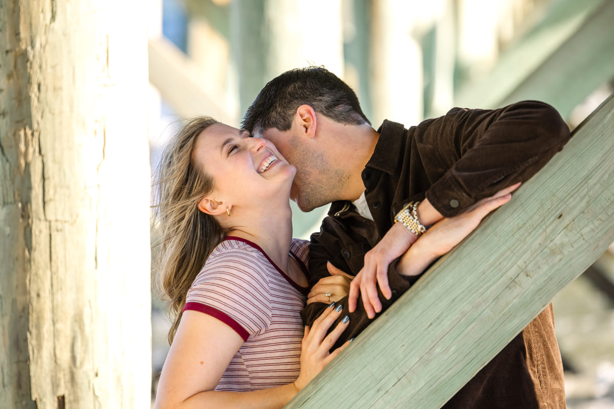 isle of palms pier surprise proposal