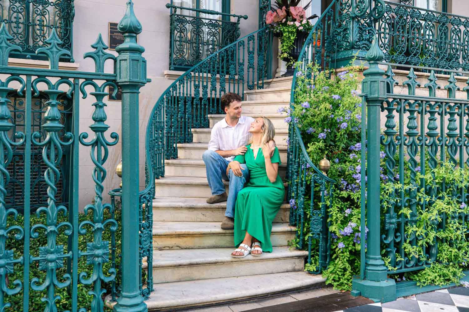 charleston photo session John Rutledge House Inn