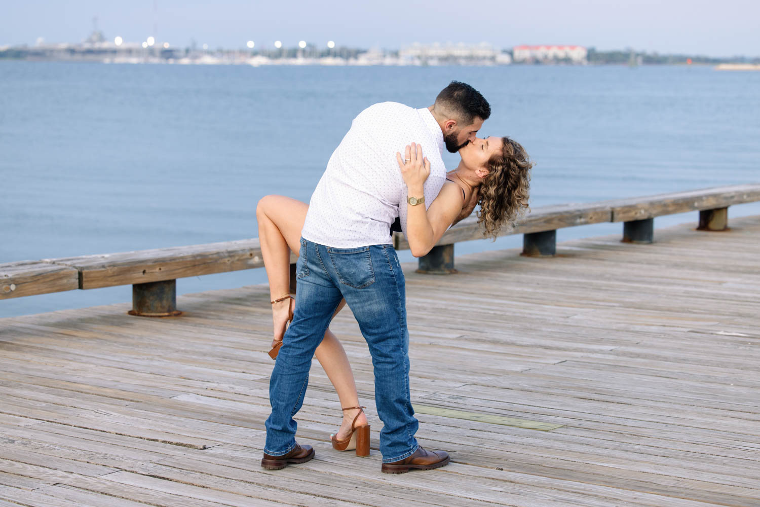 charleston photo session Public Pier