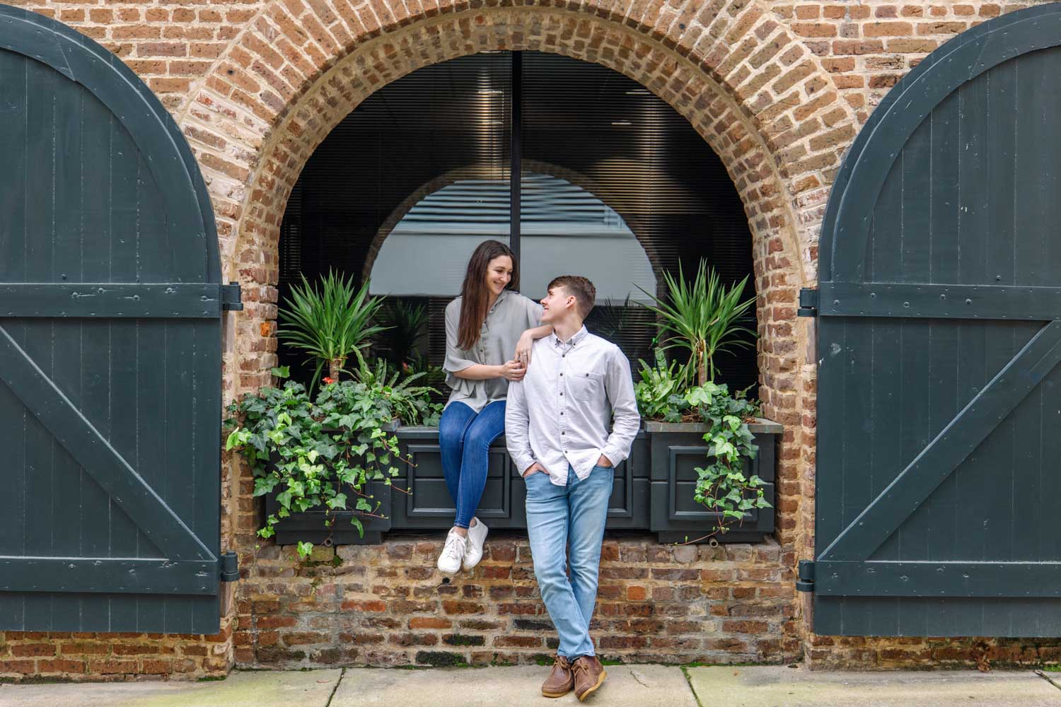 charleston photo session Waterfront Park