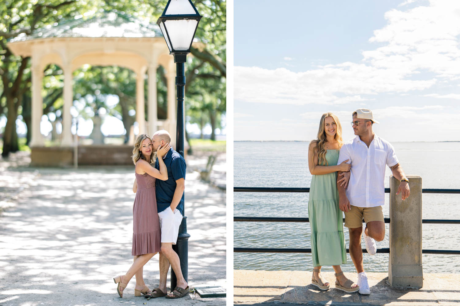 charleston photo session White Point Garden and The Battery