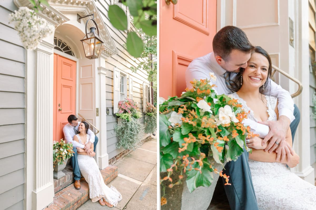 romantic gazebo ceremony charleston