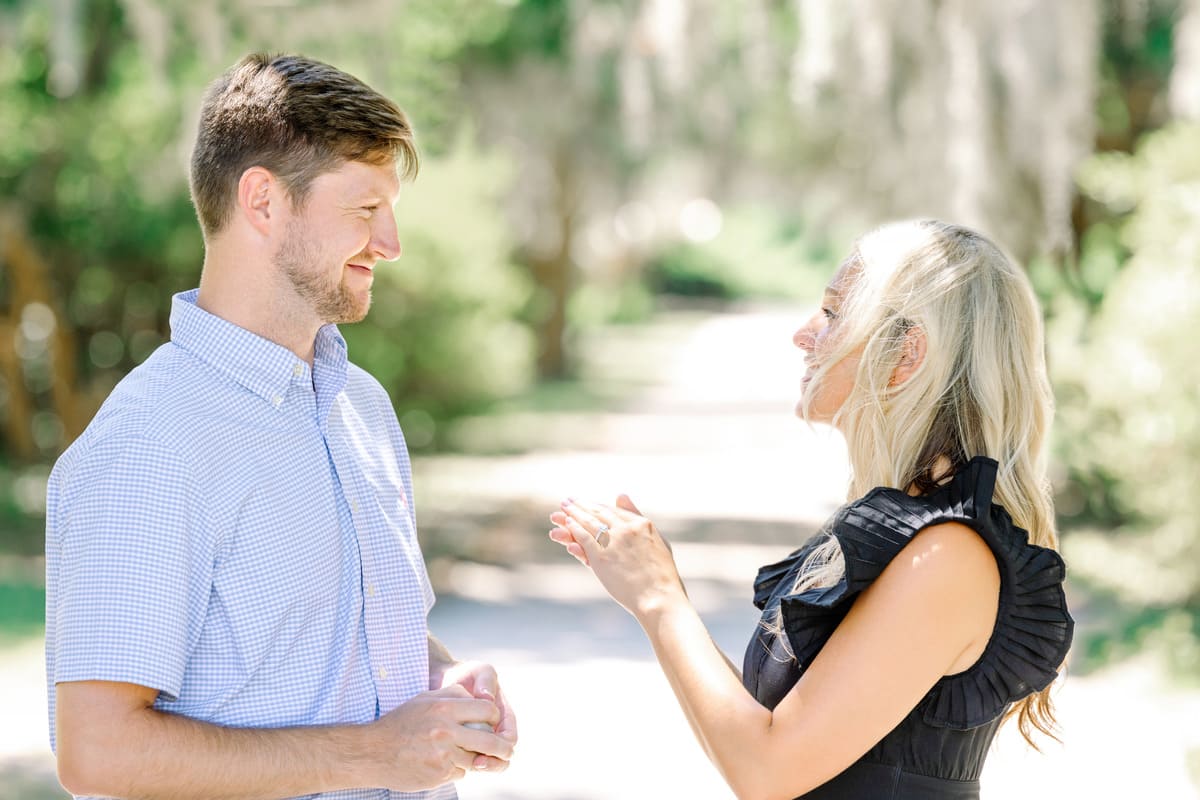 surprise proposal hampton park charleston