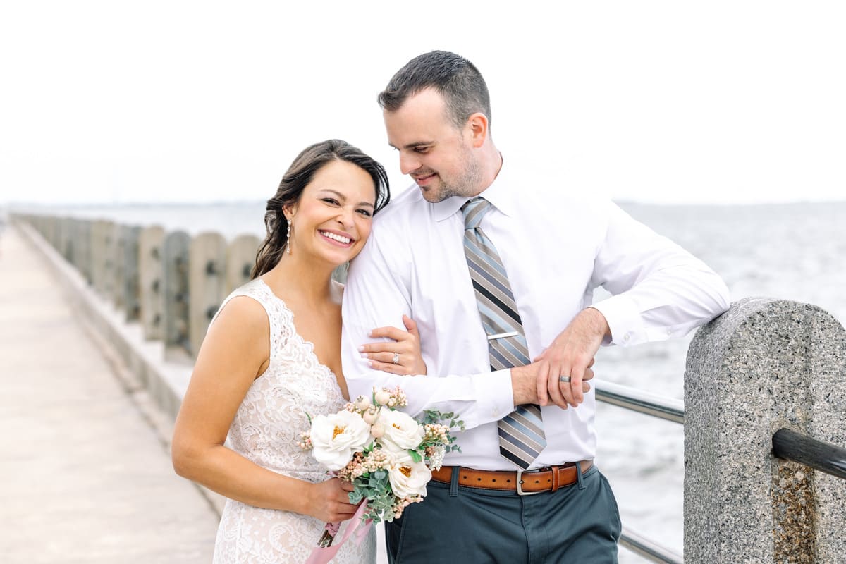 white point garden elopement charleston