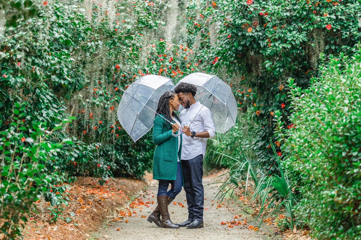blooming garden proposal at middleton place