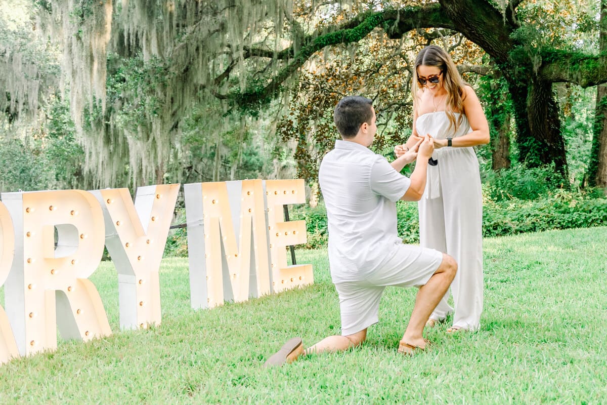owen olivia summer proposal at middleton place