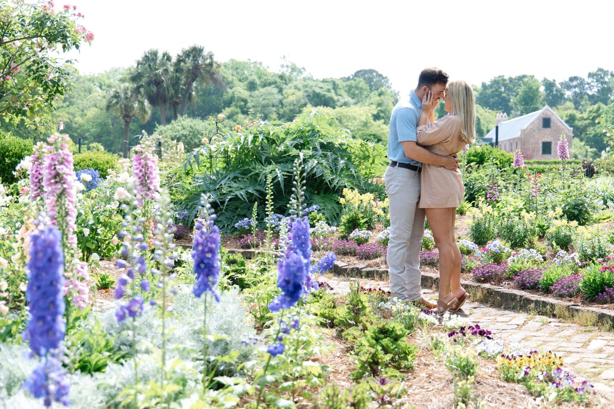 boone hall plantation and gardens proposal vivid flowers