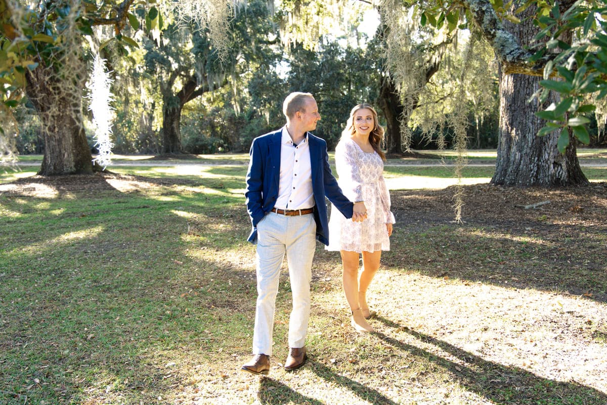 charleston proposal photographer boone hall plantation