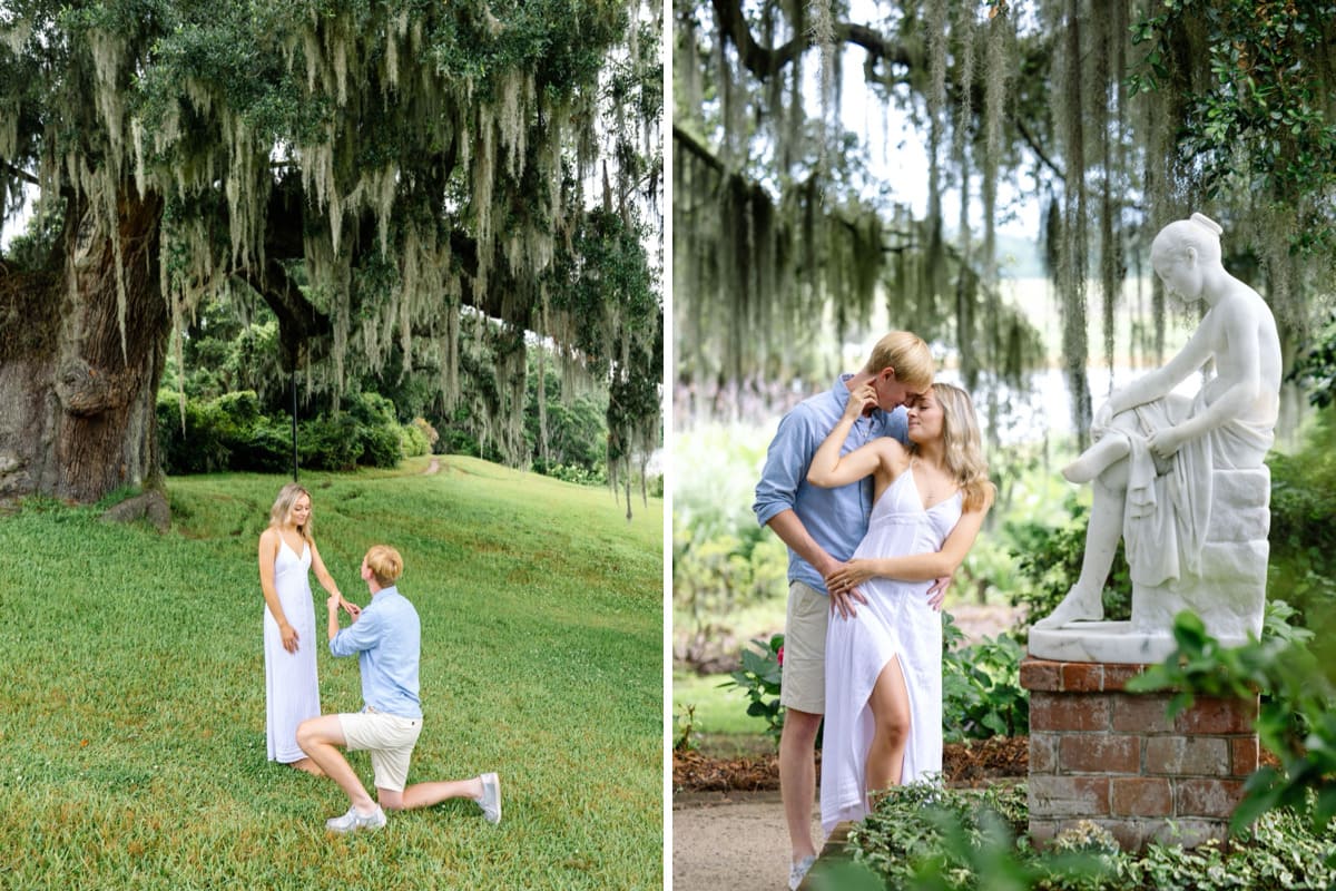 middleton place proposal guide under the oldest oak