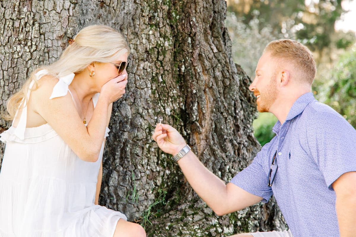 middleton place proposal near ancient oak