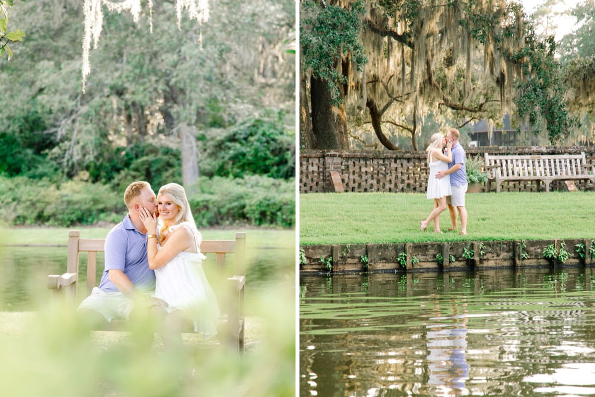 middleton place proposal spanish moss