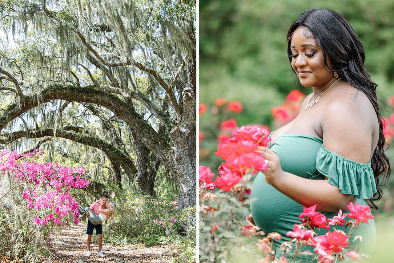 charleston professional photographers blooming flowers april