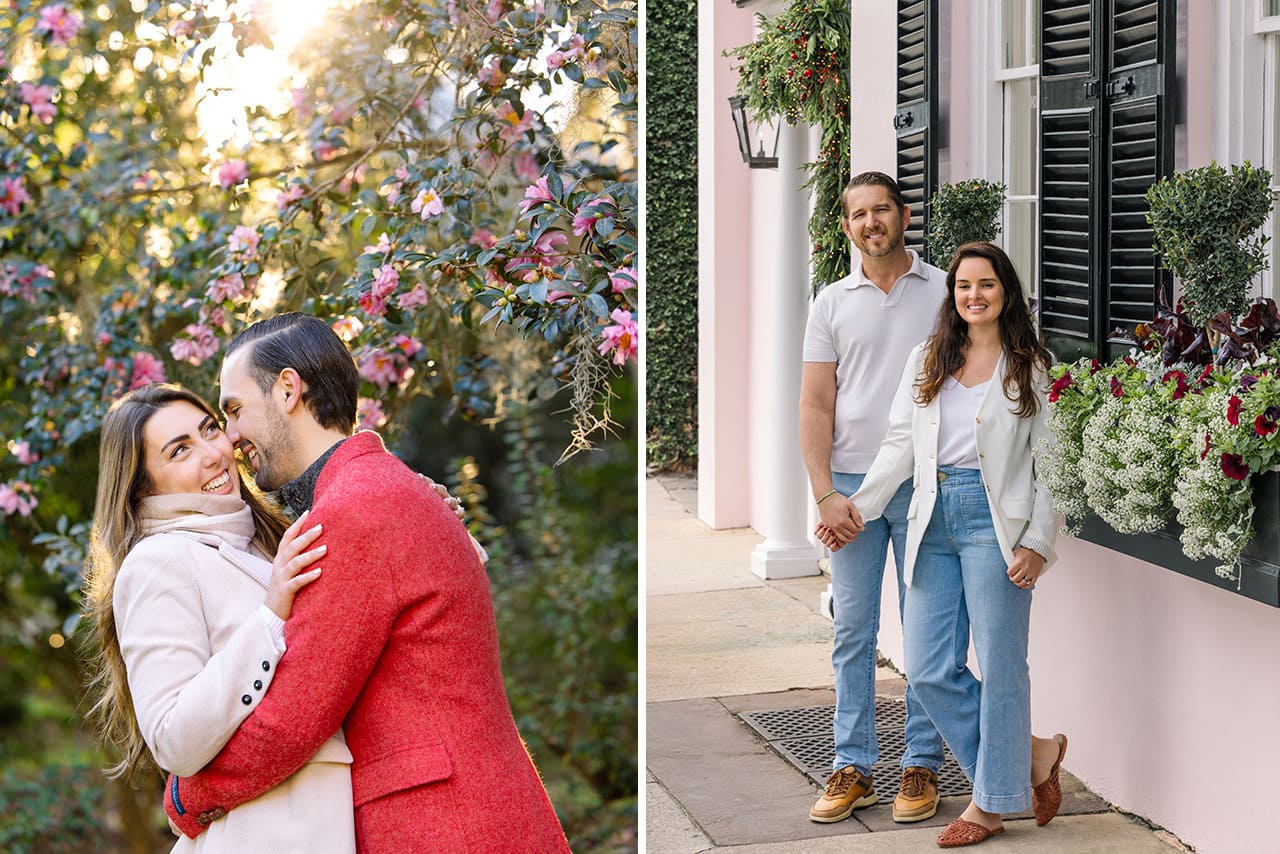 charleston professional photographers blooming flowers december