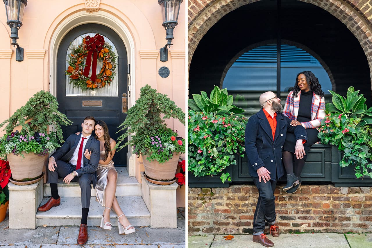 charleston professional photographers blooming flowers december