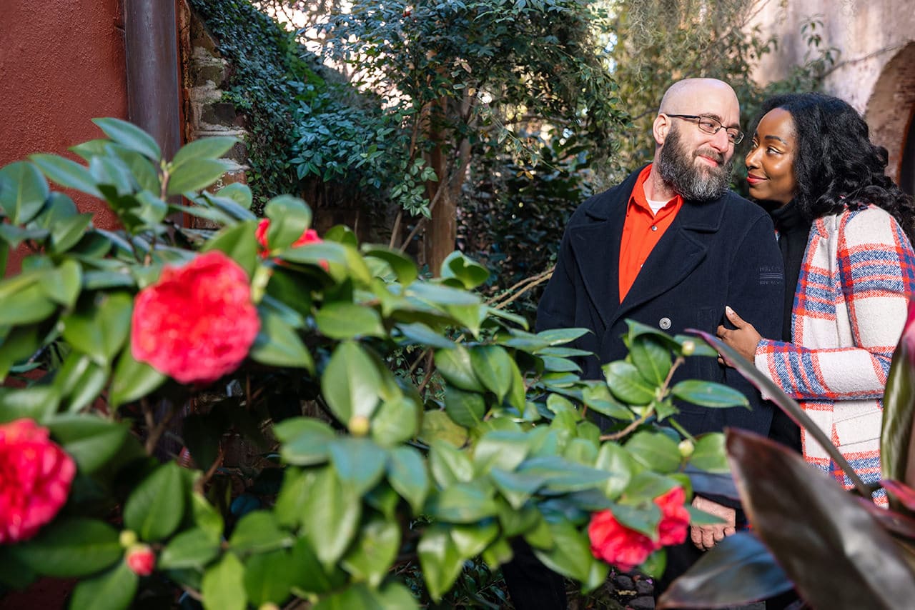 charleston professional photographers blooming flowers december