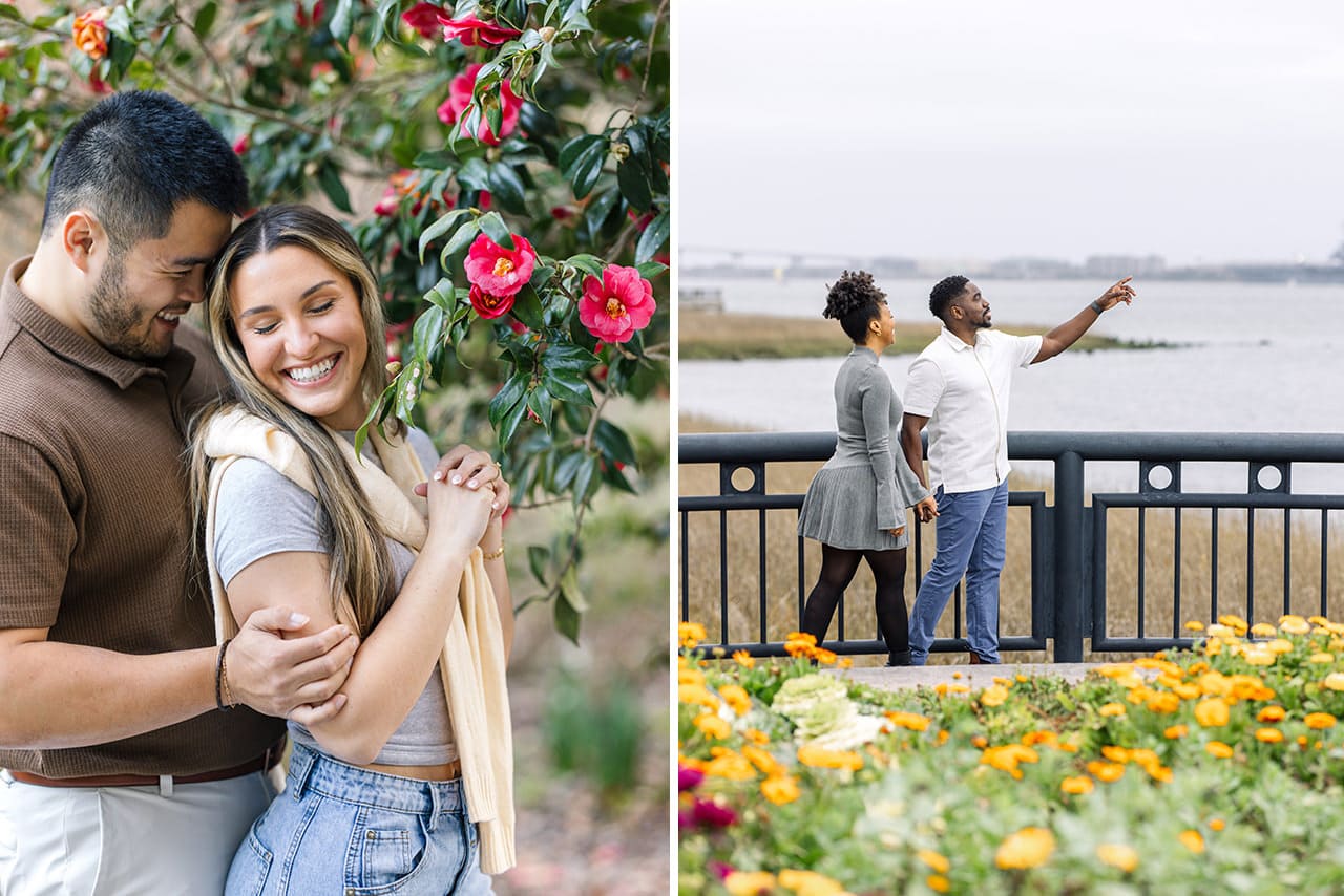 charleston professional photographers blooming flowers february