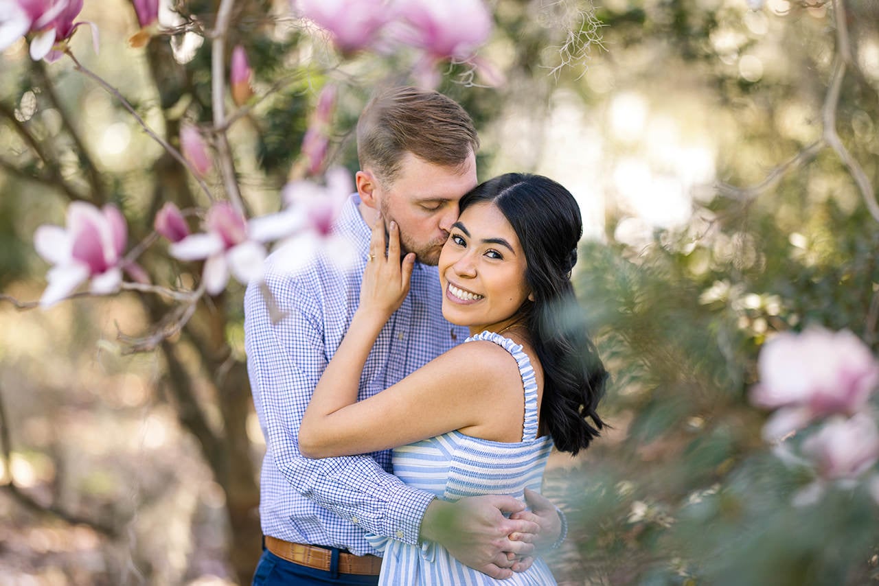 charleston professional photographers blooming flowers february