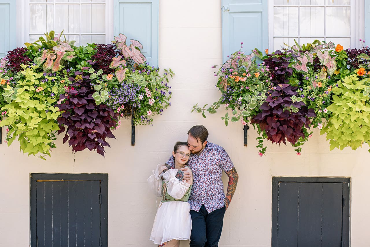 charleston professional photographers blooming flowers july
