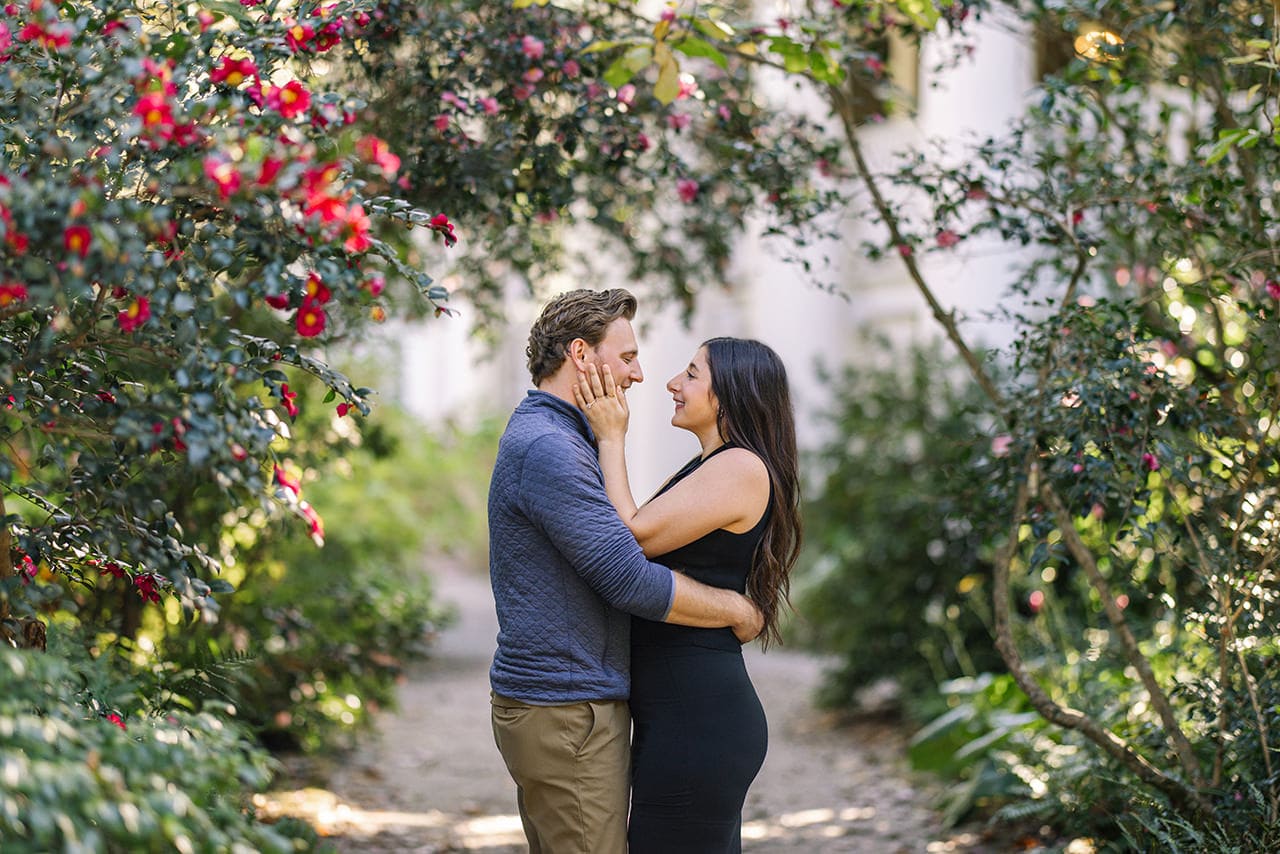 charleston professional photographers blooming flowers november