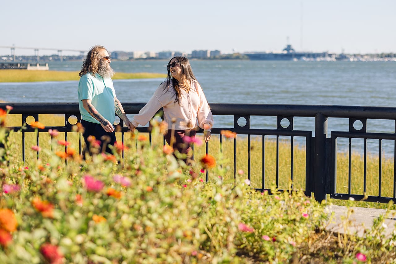 charleston professional photographers blooming flowers october