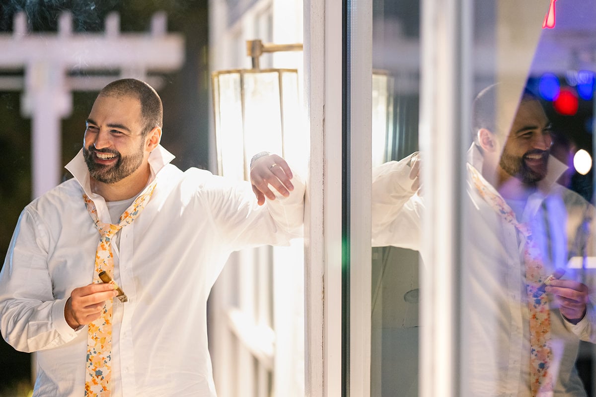 Charleston wedding photographer example of groom pictures