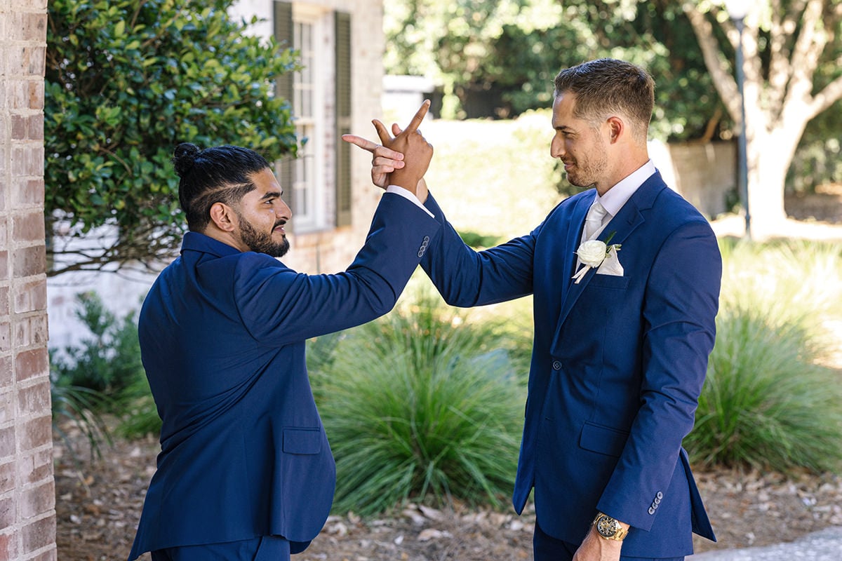 Charleston wedding photographer example of groom pictures