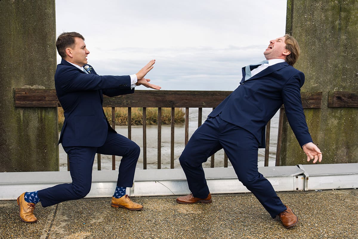 Charleston wedding photographer example of groom pictures
