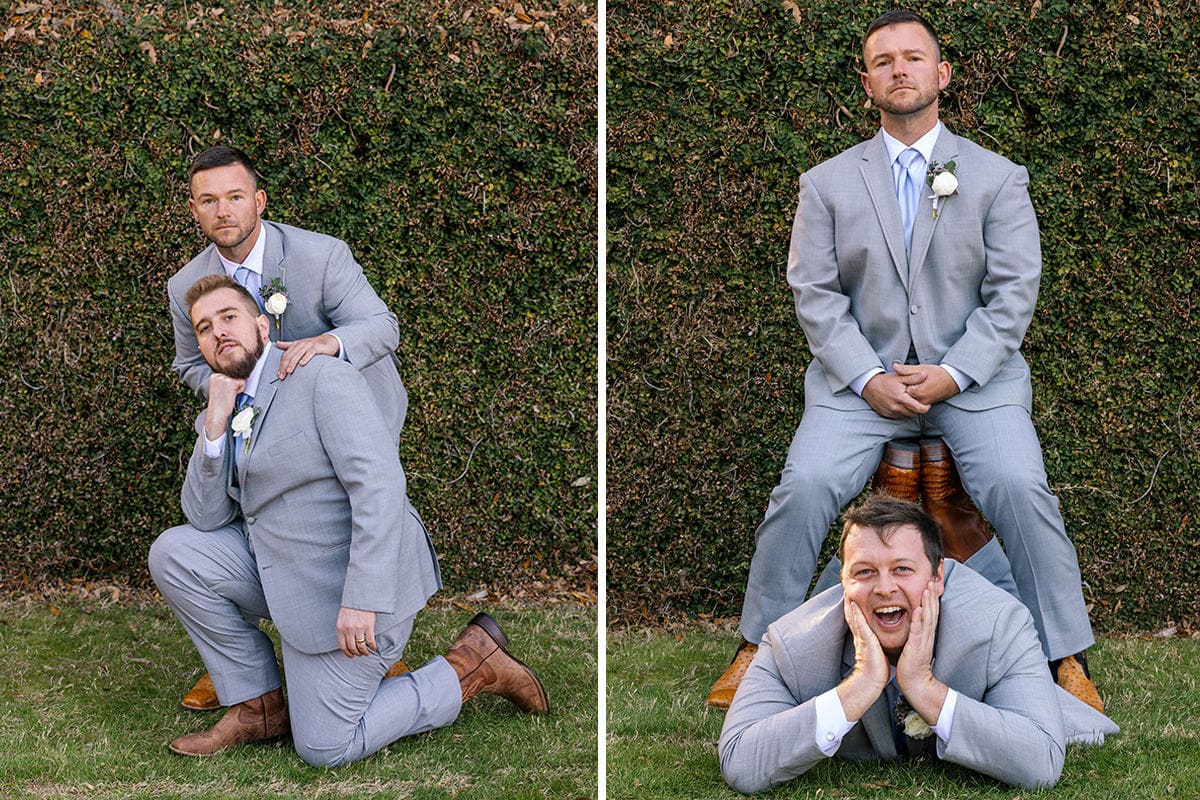 Charleston wedding photographer example of groom pictures