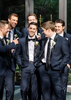 Charleston wedding photographer groom's party groom's attendants example